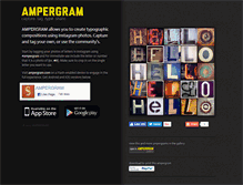 Tablet Screenshot of ampergram.com